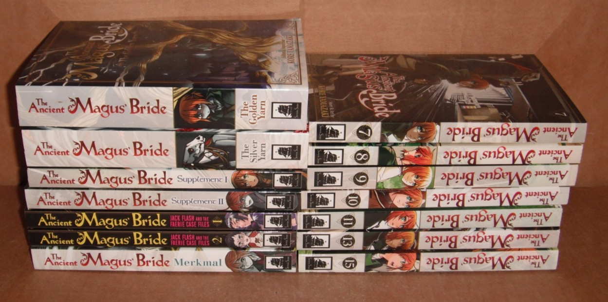 The Ancient Magus' Bride Vol. 7,8,9,10,11,13,15 + More Manga English