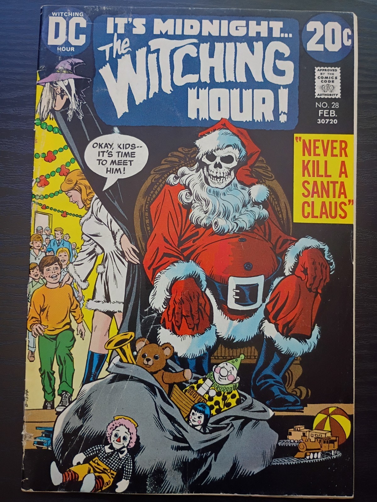 Witching Hour #28 1973 DC ~ Classic Nick Cardy Cover ~
