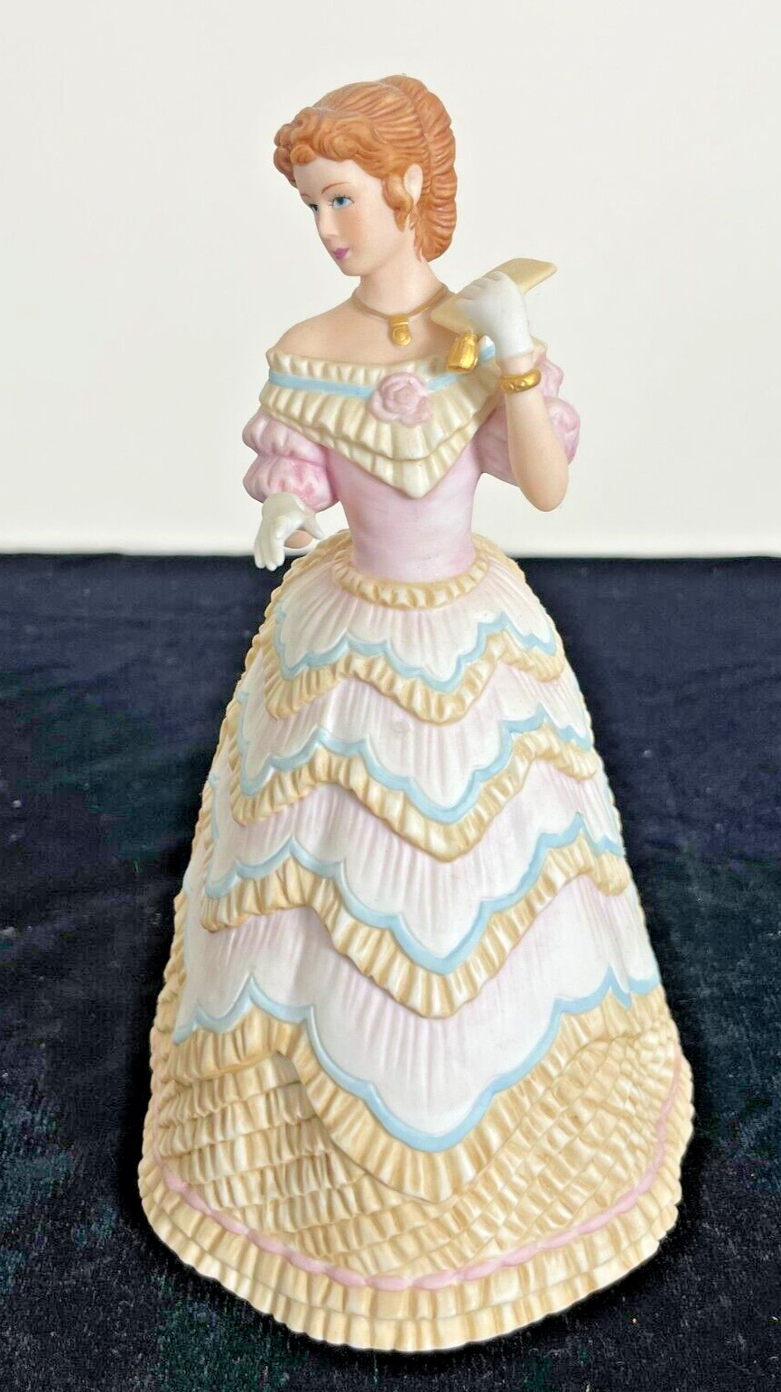 Lenox Classics Ivory Belle of the Ball Victorian Porcelain Figurine