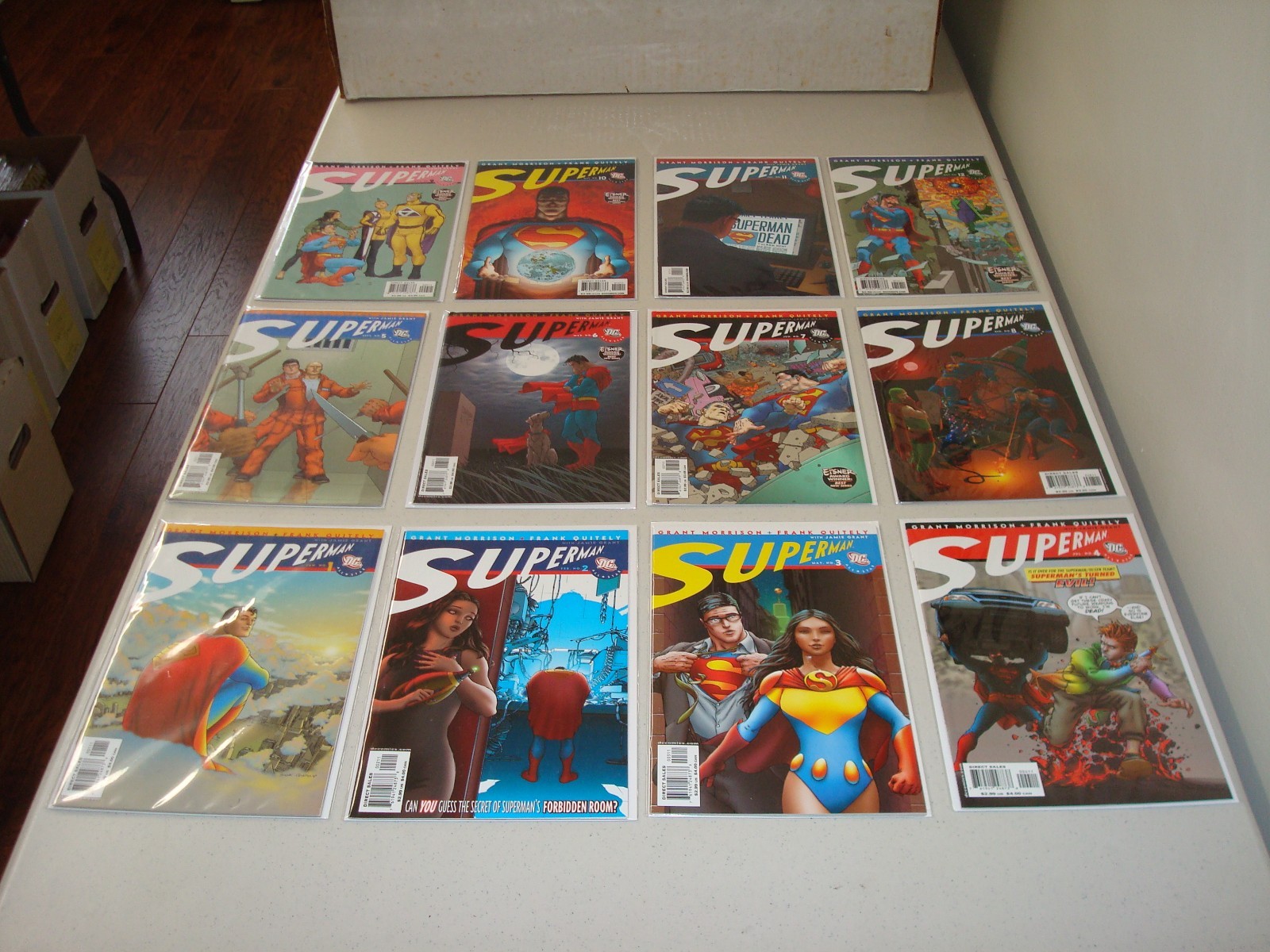 ALL STAR SUPERMAN #1 - 12 (Complete Series) ALL STAR SUPERMAN #1 - 12 (Complete Series)