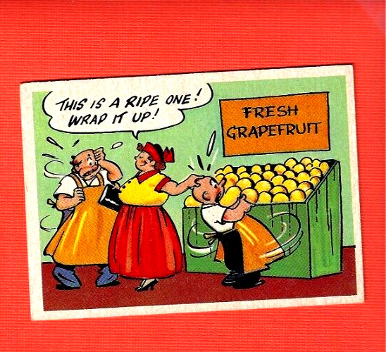 1957 TOPPS   GOOFY SERIES POST CARD   #31   NRMINT
