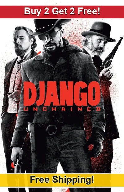 Django Unchained 2012-01 11x17 Movie TV Show Poster Buy 2 Get 2 Free Django Unchained 2012-01 11x17 Movie TV Show Poster Buy 2 Get 2 Free