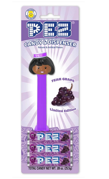 Pez Grape Presenter Girl Mascot Online Exclusive Limited Edition Pez Grape Presenter Girl Mascot Online Exclusive Limited Edition