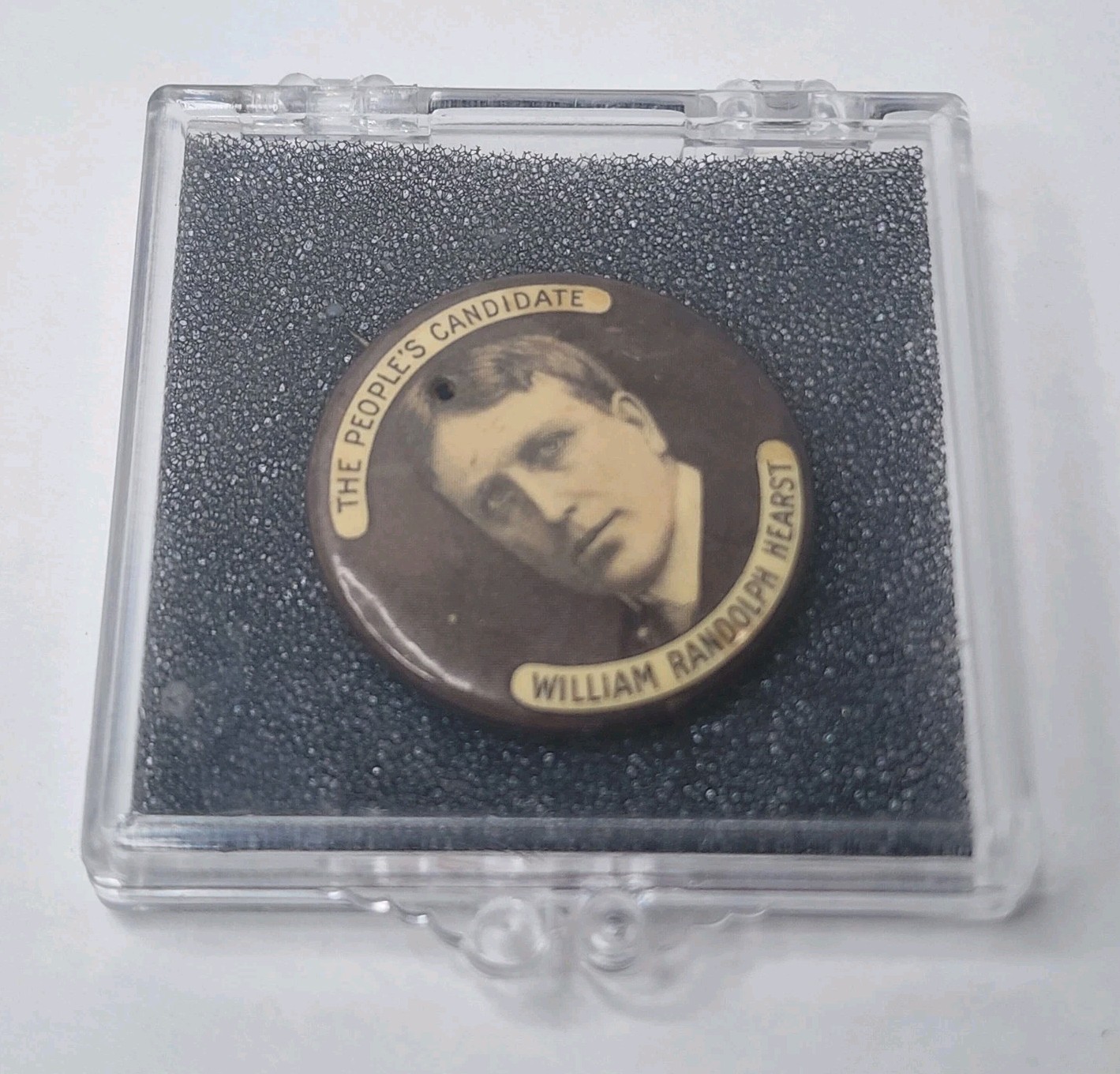 Antique Campaign Button - William Randolph Hearst - The People's Candidate 