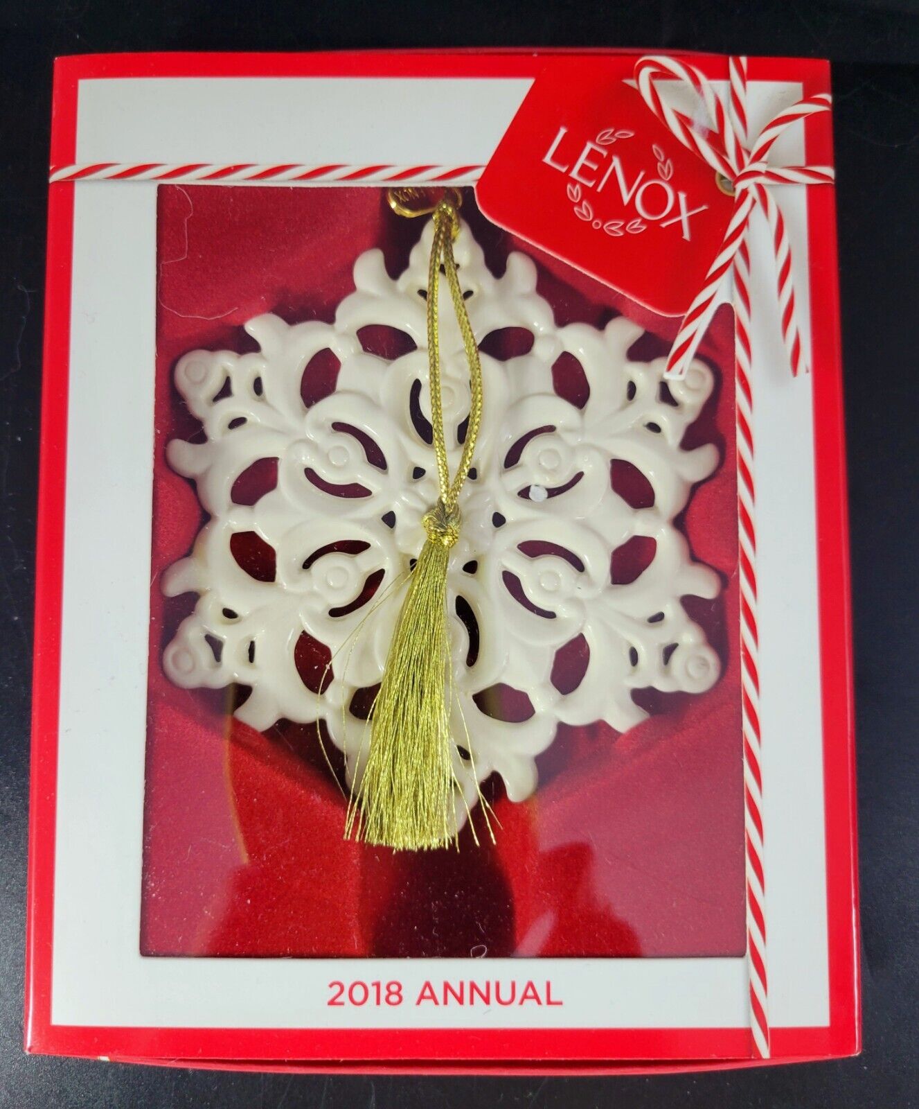 Lenox 2018 Annual Snow Fantasies Snowflake Ornament  4