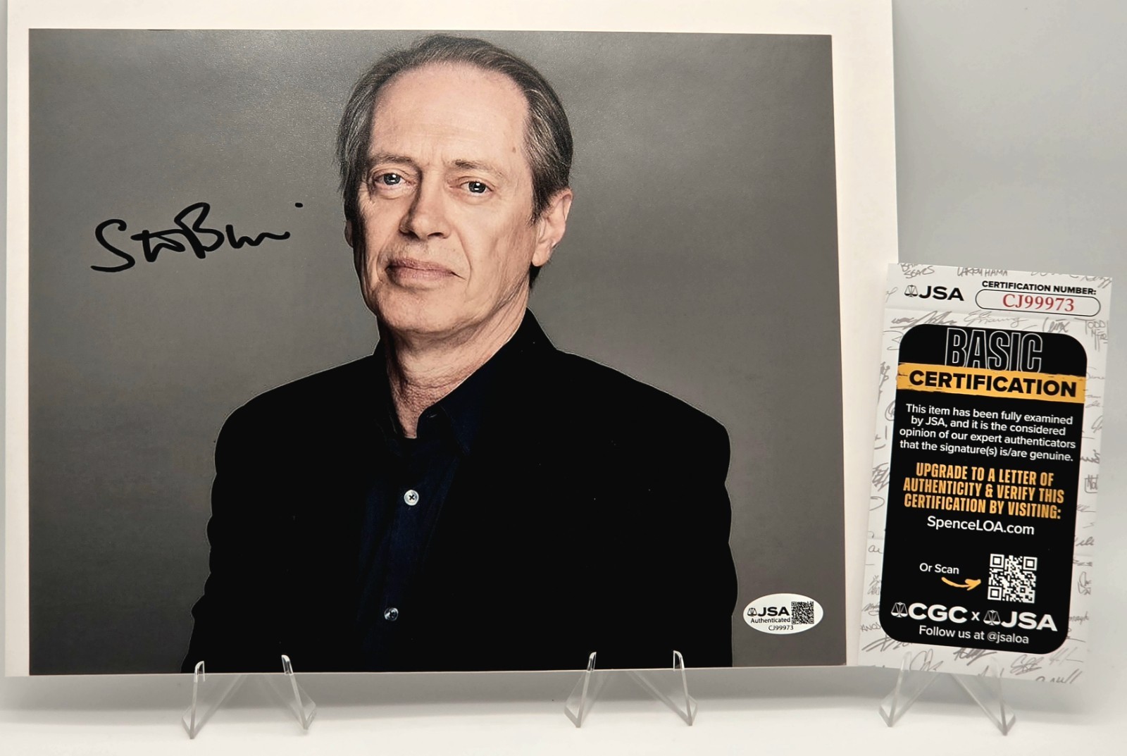 Steve Buscemi Signed Boardwalk Empire 8x10 Color Photo Autograph AUTO JSA COA