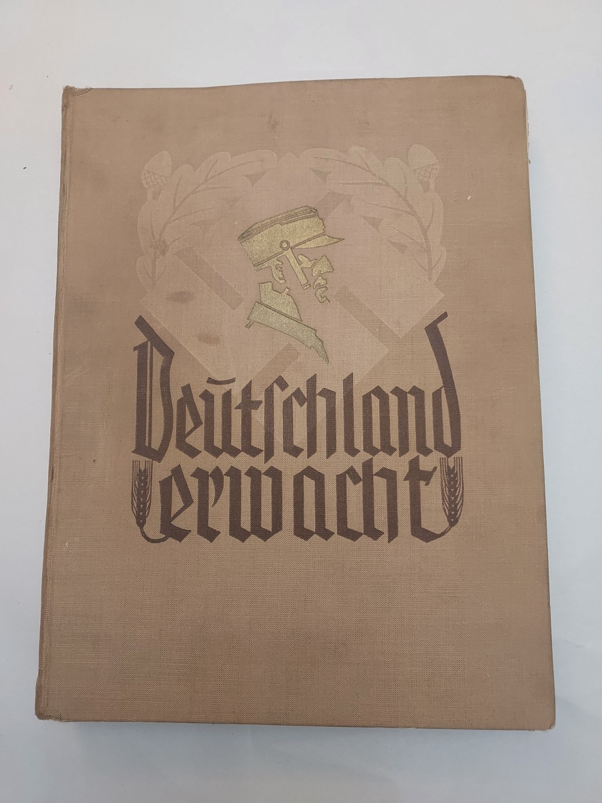 1933 WWII Deutschland Erwacht Werden, Kampf und Sieg der NSDAP Picture Card Book