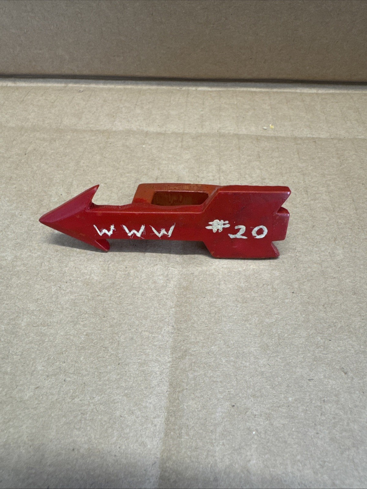 Vintage OA NENTEGO LODGE 20 Order of the Arrow NECKERCHIEF SLIDE Neal Boy Scout