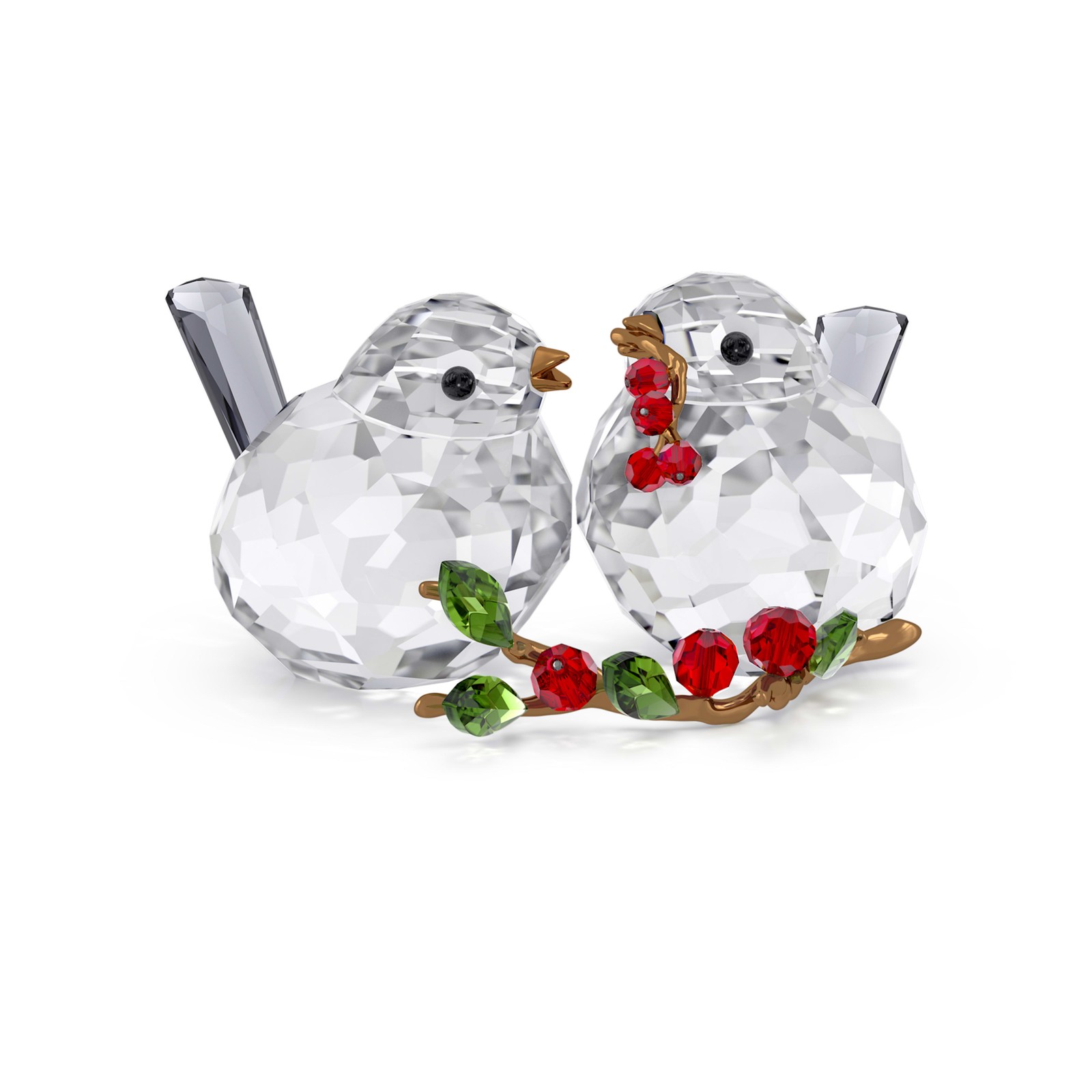 Swarovski Idyllia Bird Couple and Berries 5701371 Designer Edith Mair