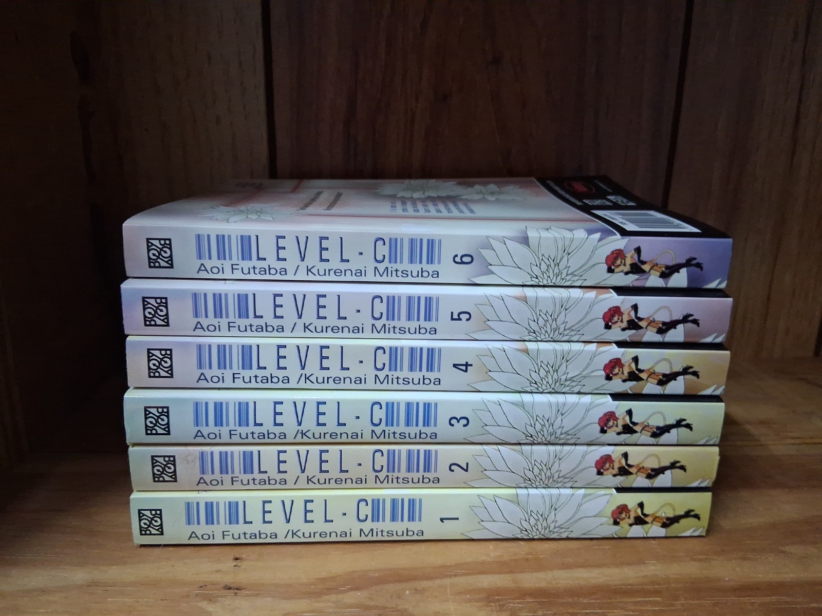 Level C Vol 1-6 COMPLETE Set by Aoi Futaba & Kurenai Mitsuba English Kitty Press