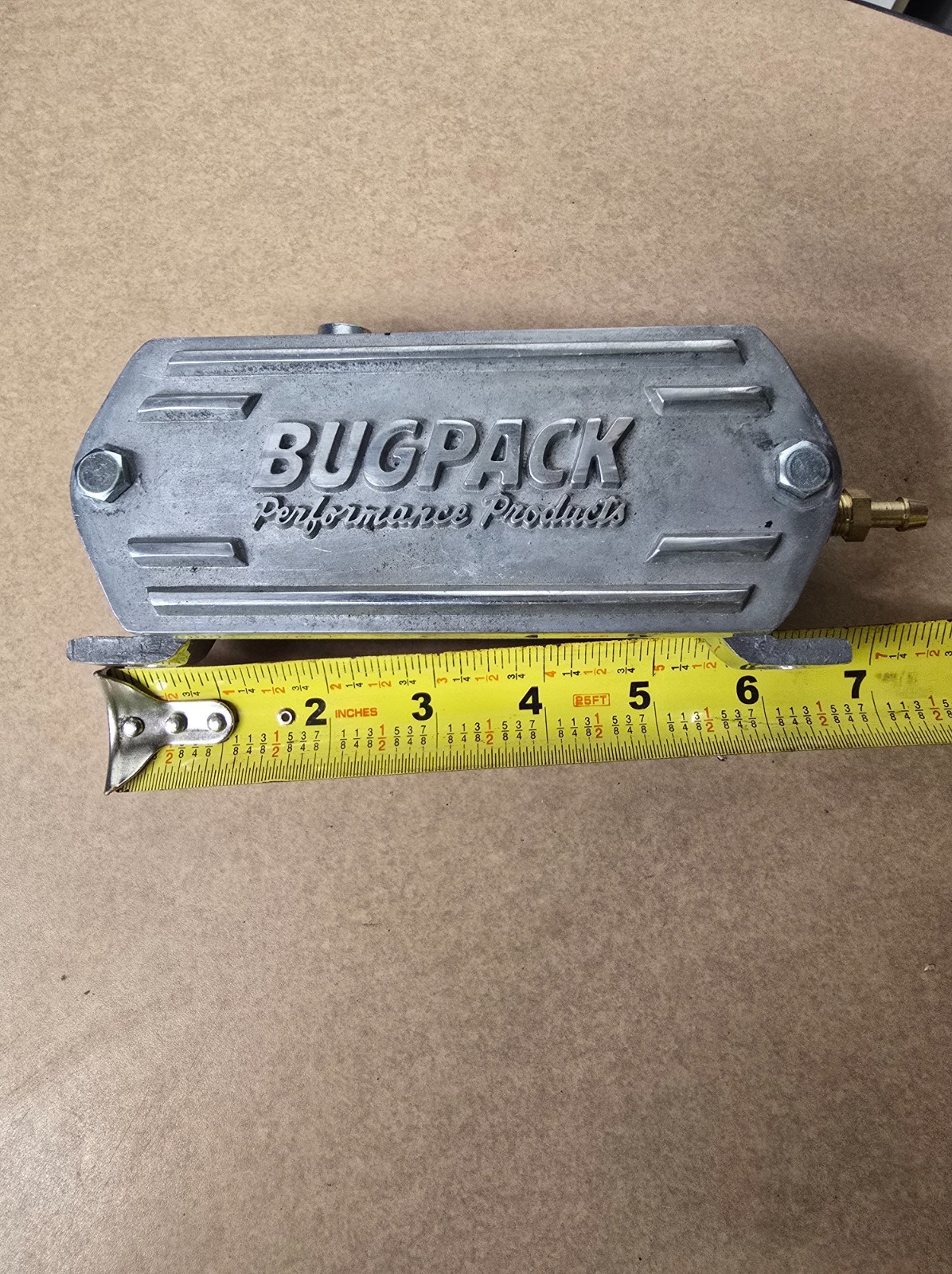 Vintage Volkswagen Bugpack Custom ALUMINUM OIL BREATHER BOX       FITS ALL VW\'S