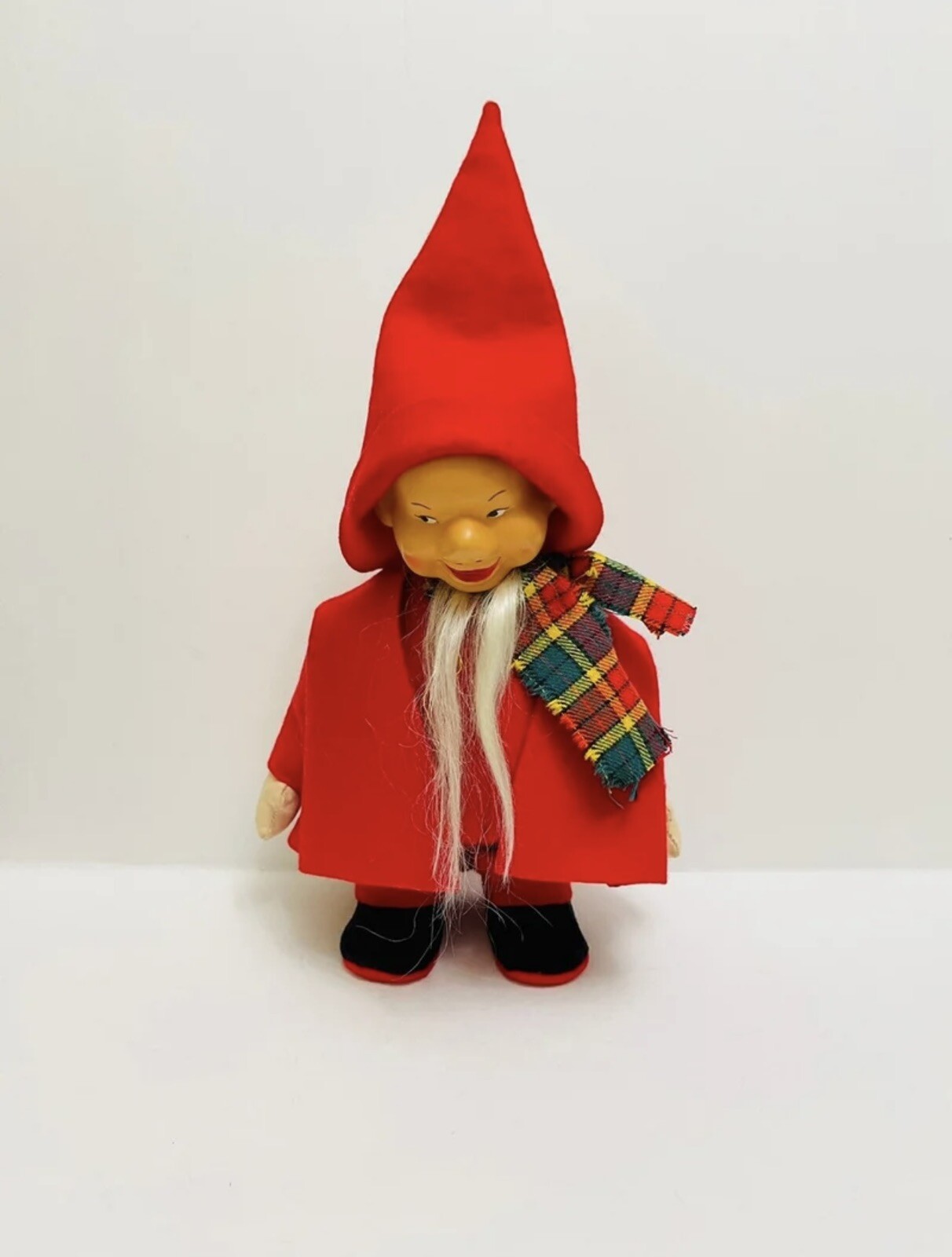 TROLL NISSE RONNAUG PETTERSSEN ELF GNOME DOLL NORWAY VTG 1950S NISSEFAR RARE