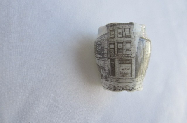 Antique Toothpick Holder - Post Office, Patton, PA Pennsylvania - Germany