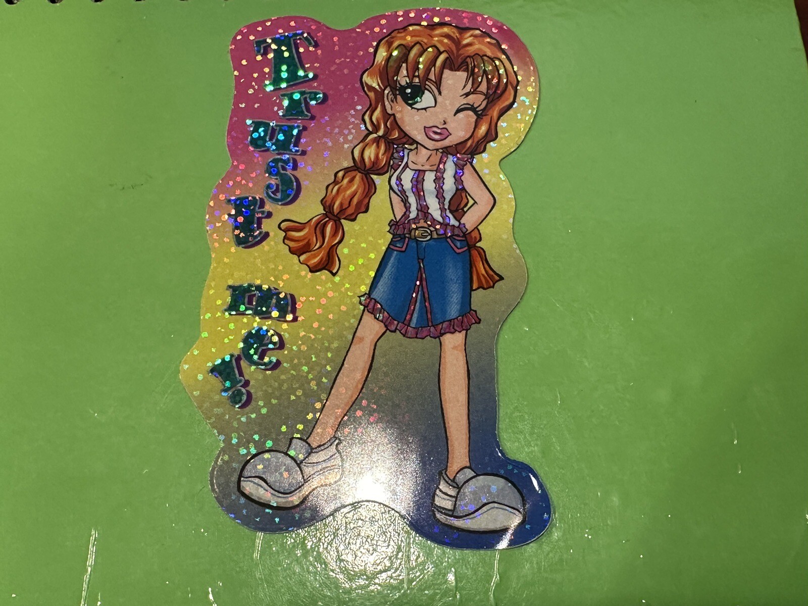 Allstar Girls Y2K Holofoil Vending Sticker #21 of #21 (2004) 