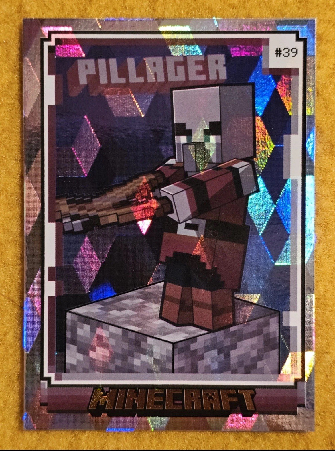 2024 Panini Minecraft - Pillager - Cubic Parallel - #39
