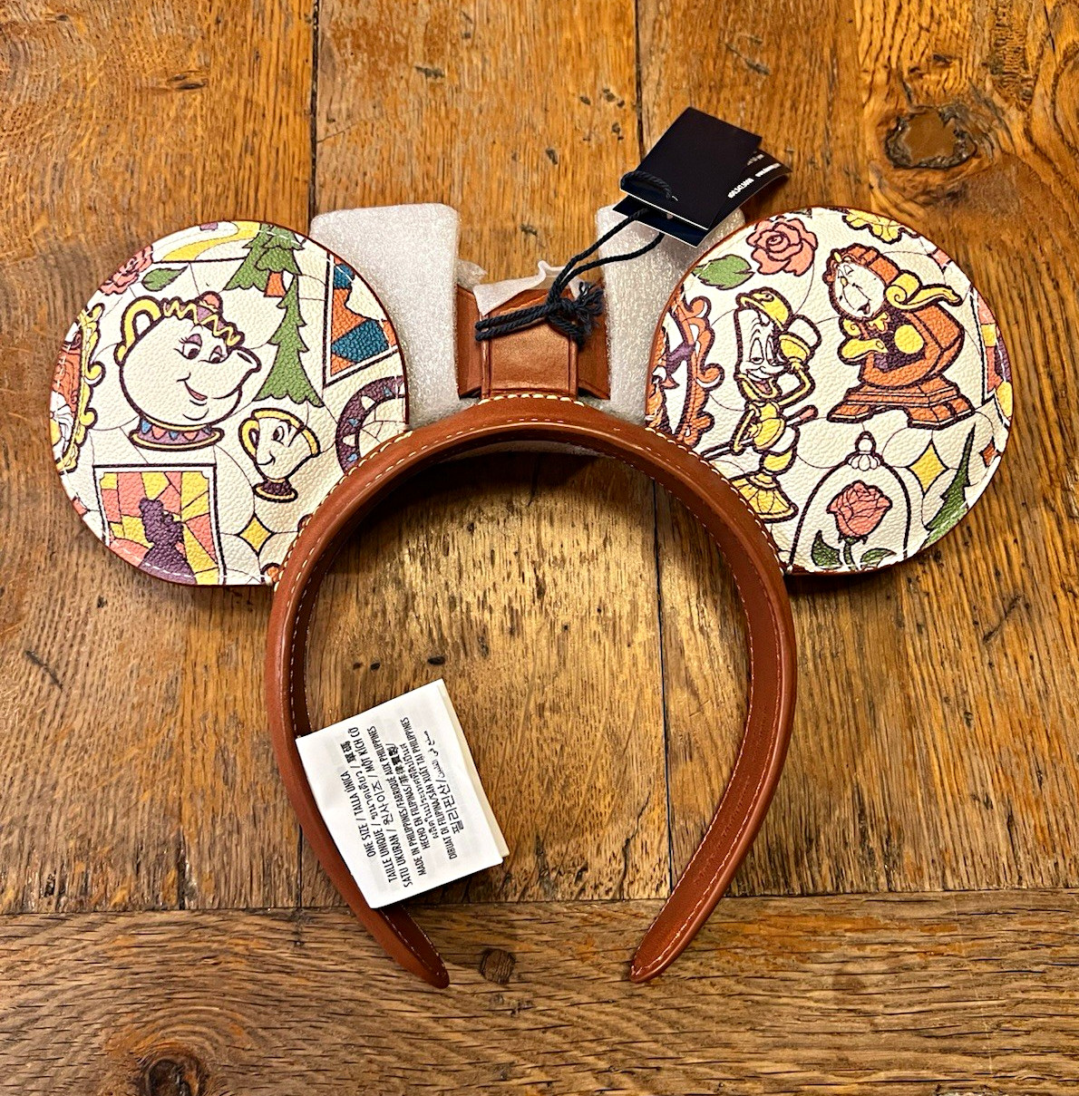 Dooney & Bourke Disney Parks Beauty and the Beast Minnie Ears Headband