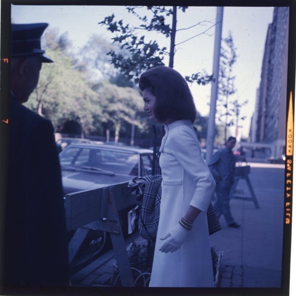 Jacqueline Kennedy Onassis Jackie O Original Camera 2.25 x 2.25 Transparency Jacqueline Kennedy Onassis Jackie O Original Camera 2.25 x 2.25 Transparency