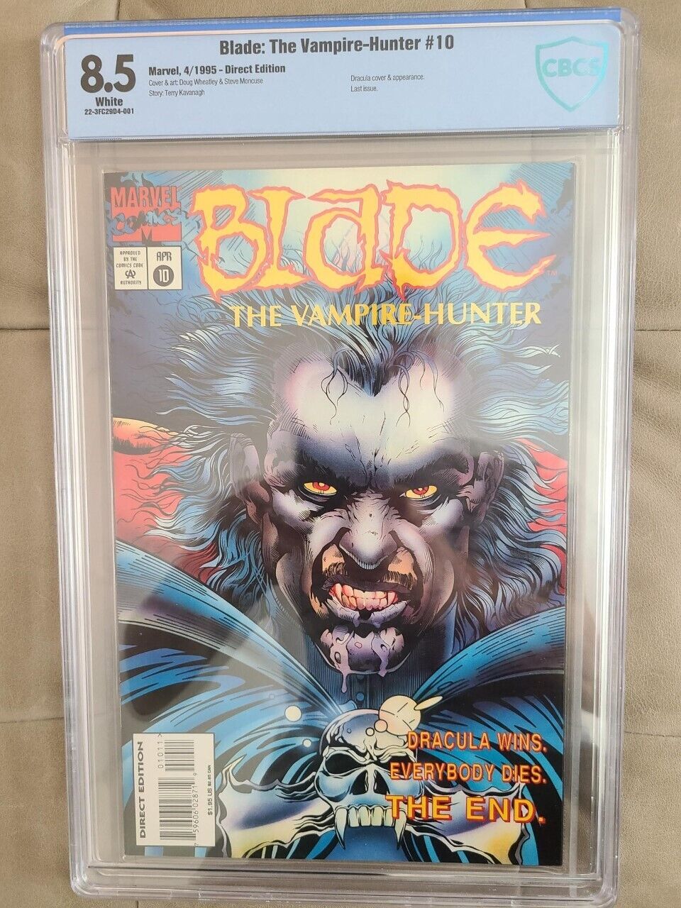 Marvel Blade the Vampire Hunter #10 CBCS