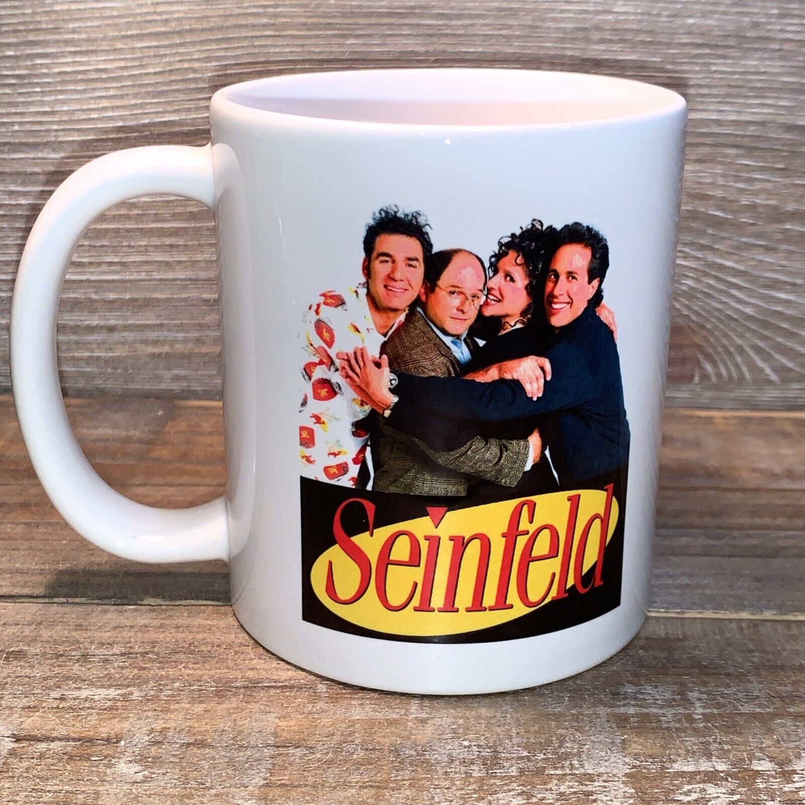 Seinfeld Orca Coatings Ceramic Glass Coffee Mug Cup Made In China (Used) (White)