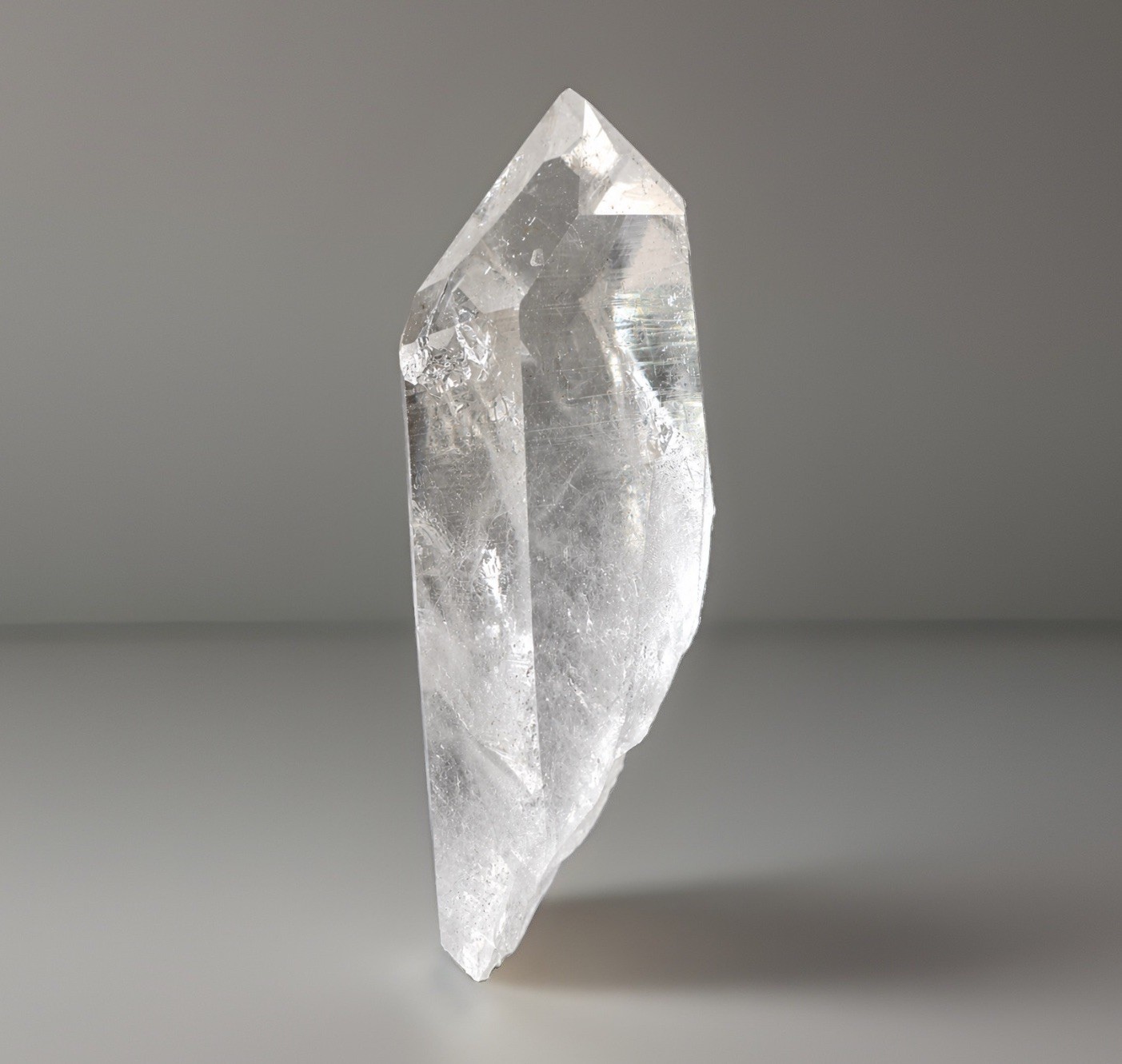 “Silent Lightstream” Hashupi Himalayan Quartz Akashic Lines High Clarity Crystal