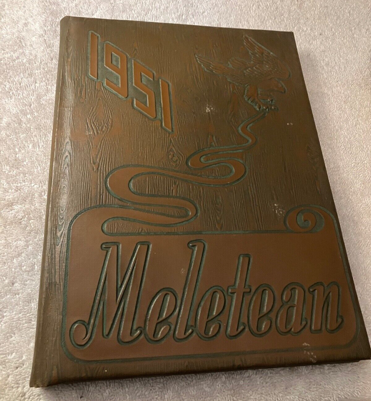 THE 1951 MELETEAN- State Teachers College Yearbook- River Falls, Wisconsin