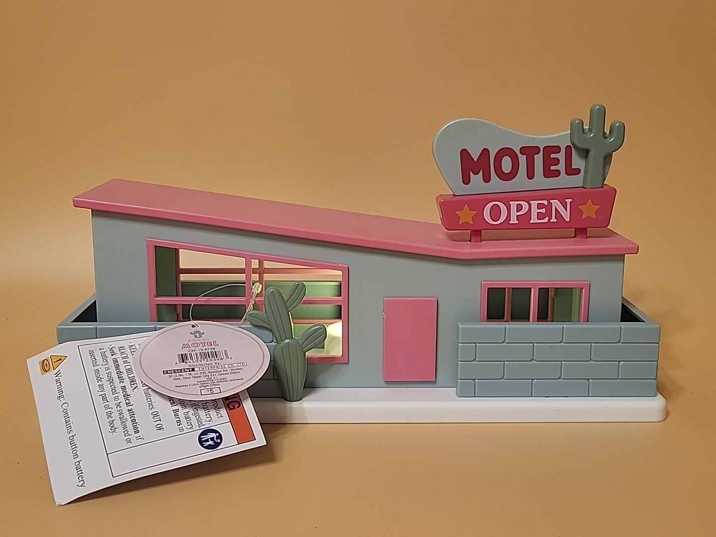 Target Summer Theme Lighted MOTEL Decor Bullseye Playground 2023 NWT