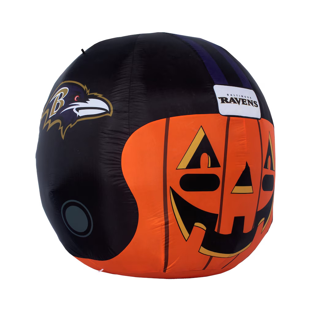 NFL Team Baltimore Ravens 4 Foot Inflatable Jack O\'helmet By Sporticulture NEW