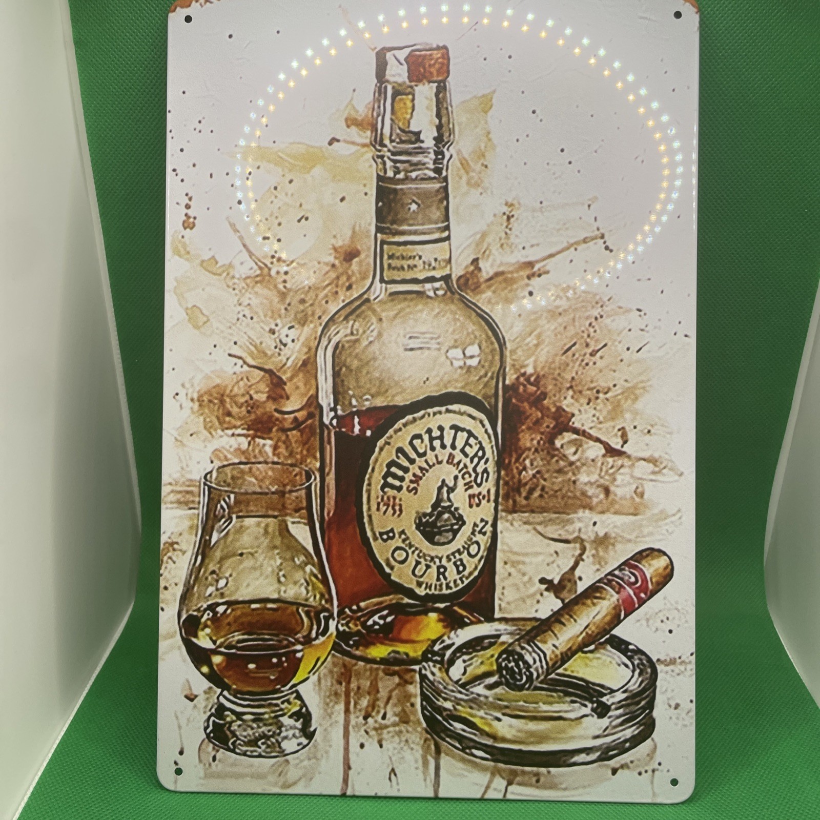 Michter\'s Small Batch Bourbon - Metal Sign for Bar/Man Cave/Garage/Game Room