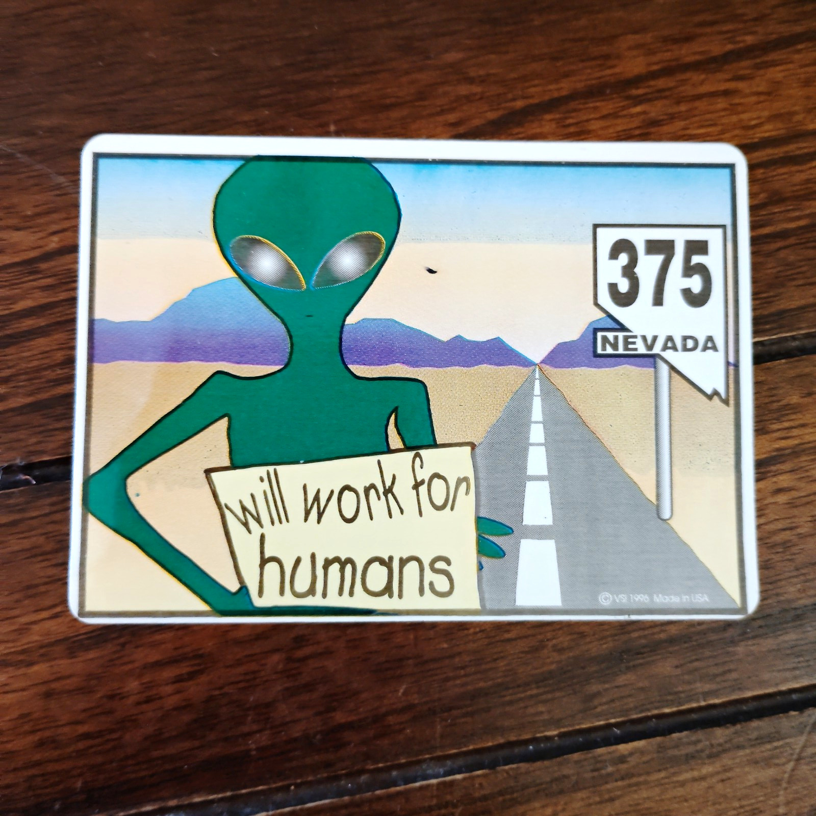 1999 Nausa Inc. Alien Nevada Set #375 \