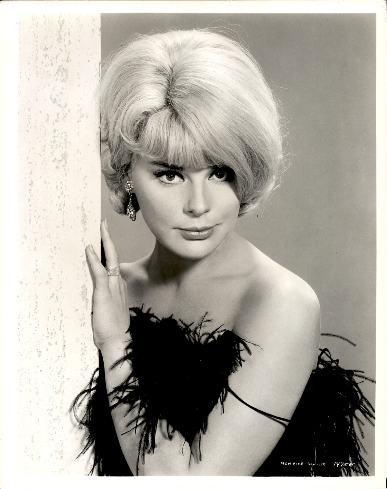 LD391 Original Photo ELKE SOMMER GLAMOUR SHOT 1965 \