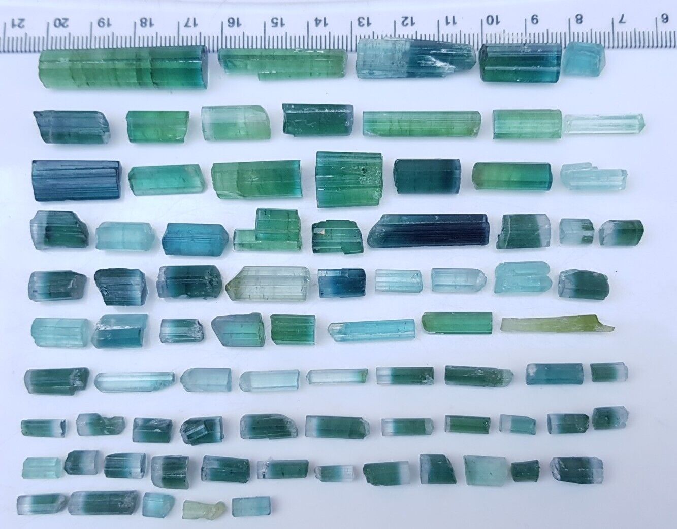 350 Carats Top Natural Tourmaline Crystals from Afghanistan