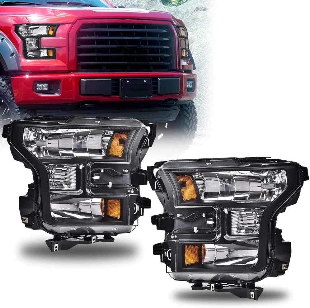 Headlights Assembly Compatible with 2015 2016 2017 Ford F150