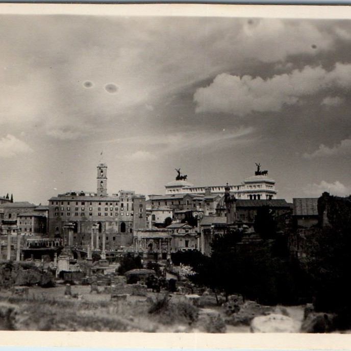 c1930s Rome Italy Roman Forum Ruins Vittoriano Snapshot Photos Capitoline Hill c1930s Rome Italy Roman Forum Ruins Vittoriano Snapshot Photos Capitoline Hill