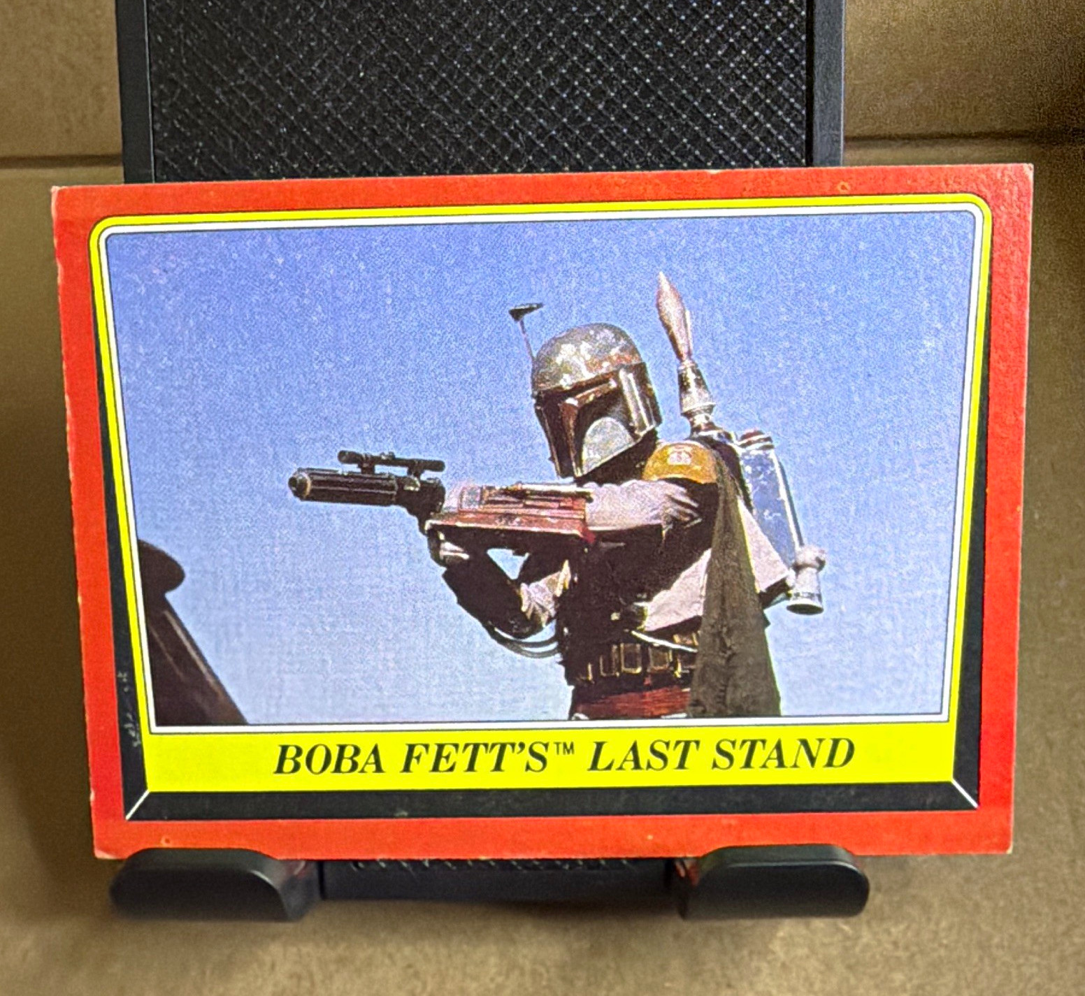 Topps 1983 Star Wars Return of the Jedi #47 Boba Fett\'s Last Stand Base Set