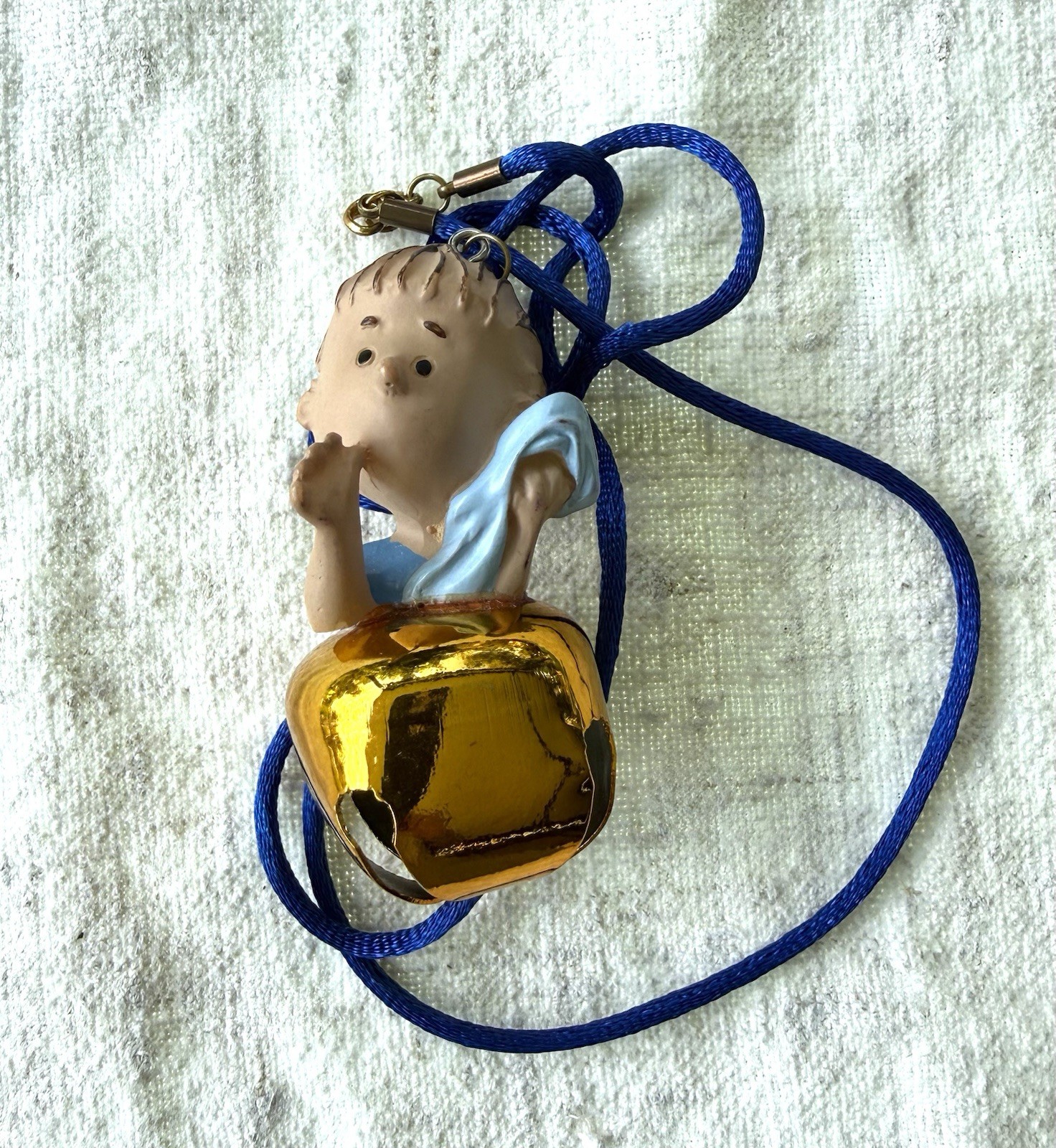 Linus With Blanket Peanuts Jingle Buddies with Cord