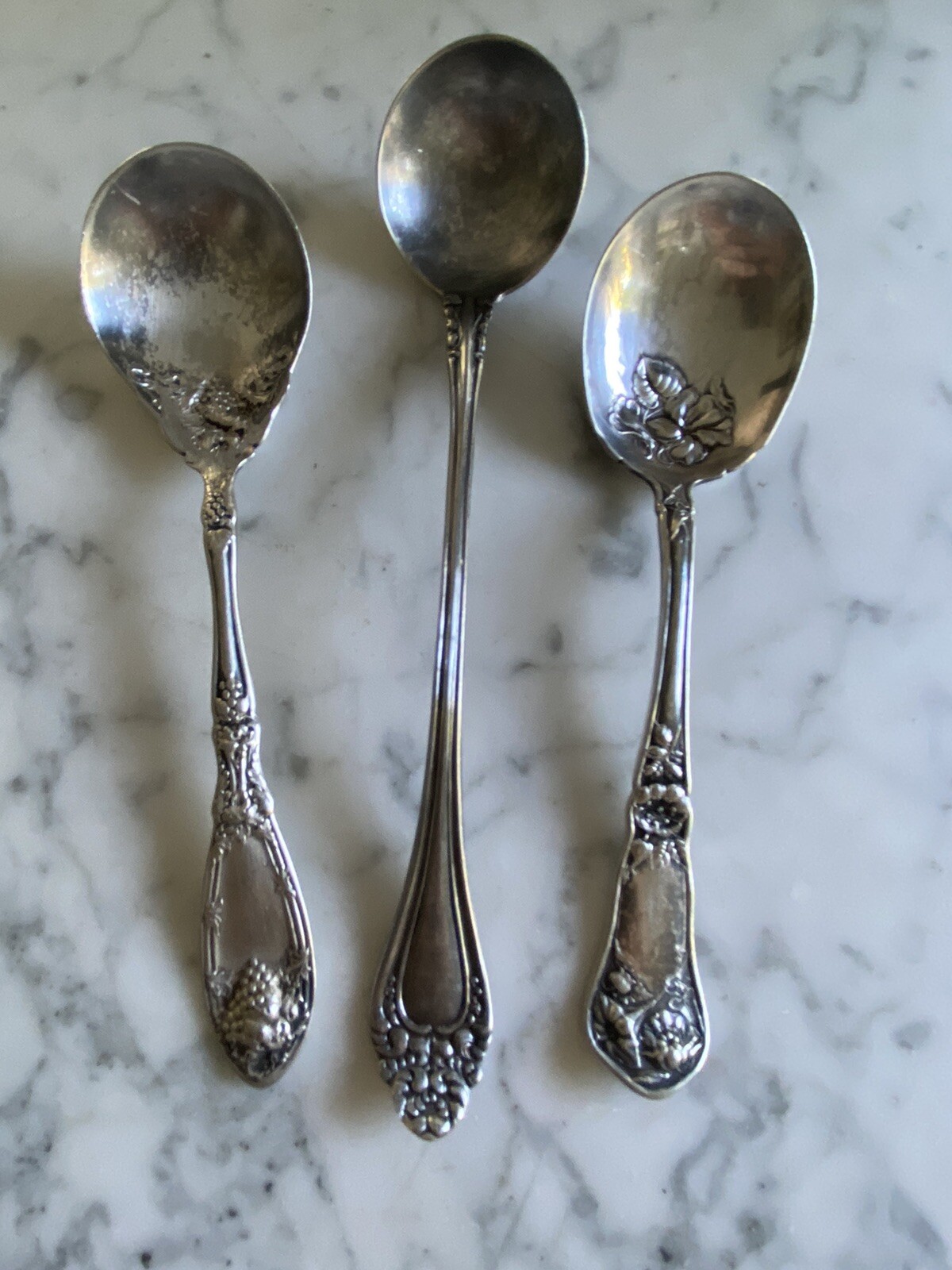 Antique Flatware Beautiful Spoon Reliance Royal Oneida Rogers Victorian floral
