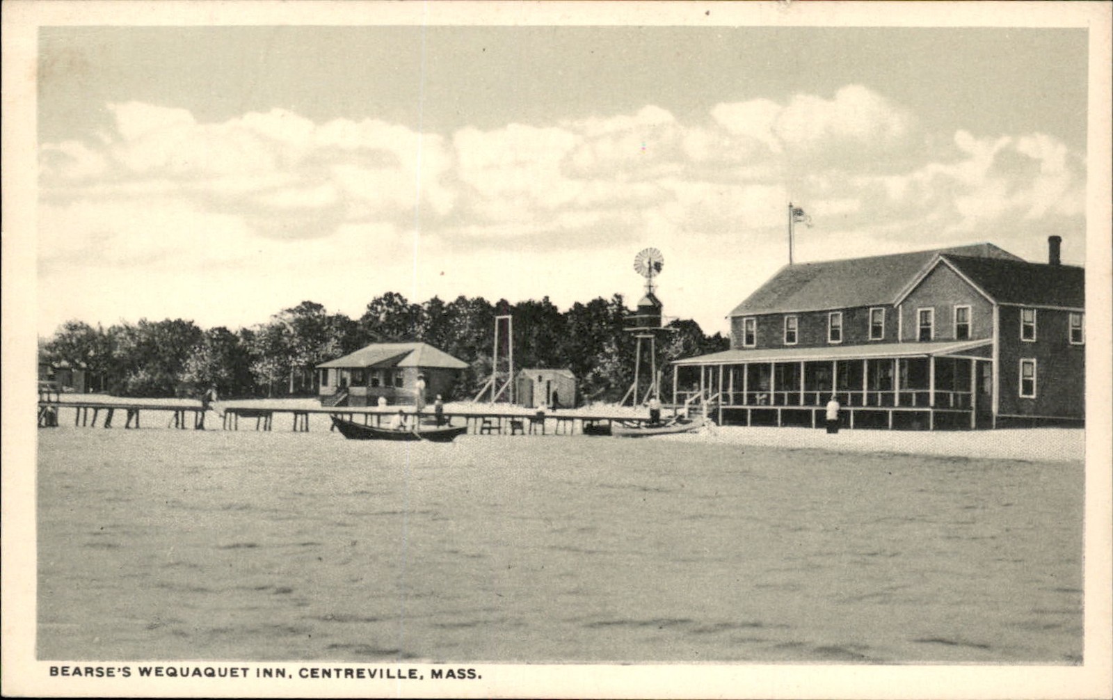 Centreville MA Inn E. B. Bearse c1900s-10s Vintage Postcard