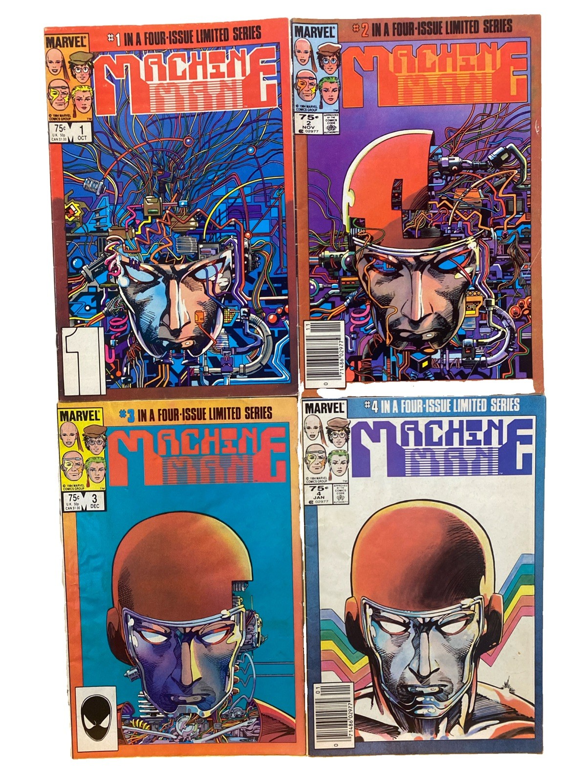 Machine Man (1984) 1-4 Miniseries
