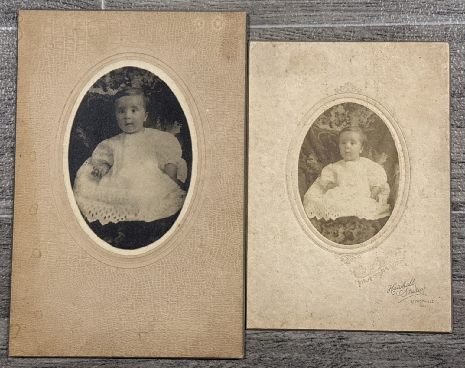 Baby Surprise Antique Cabinet Card Infant Baby Child c1890s - 1910s