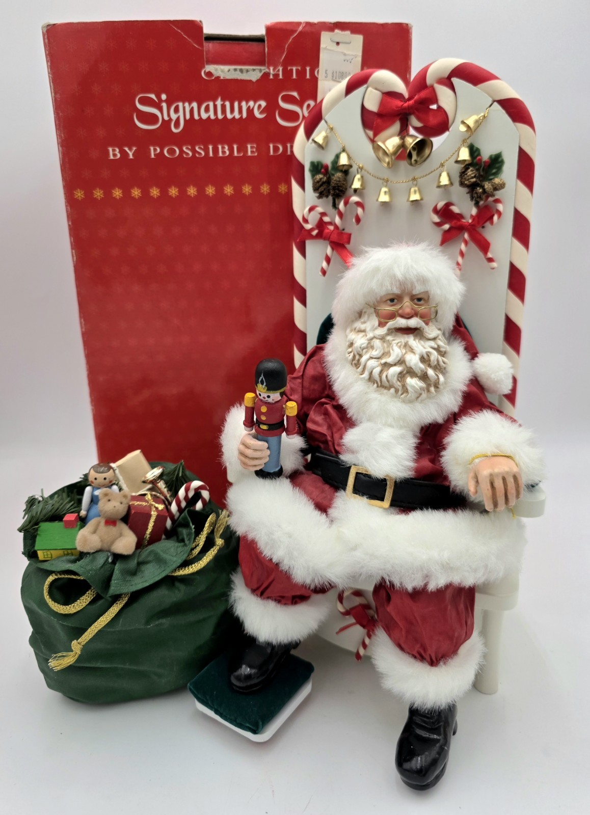 Possible Dreams Clothtique Department Store Santa 721001 Signature Series...
