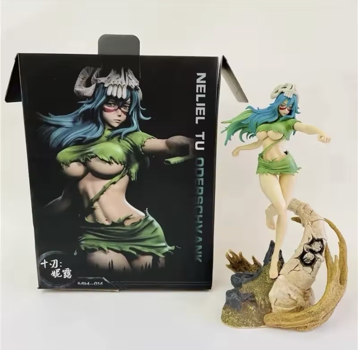 Bleach Neliel Tu Odelschwanck 28cm PVC Anime Figure Statue Collectible In Box
