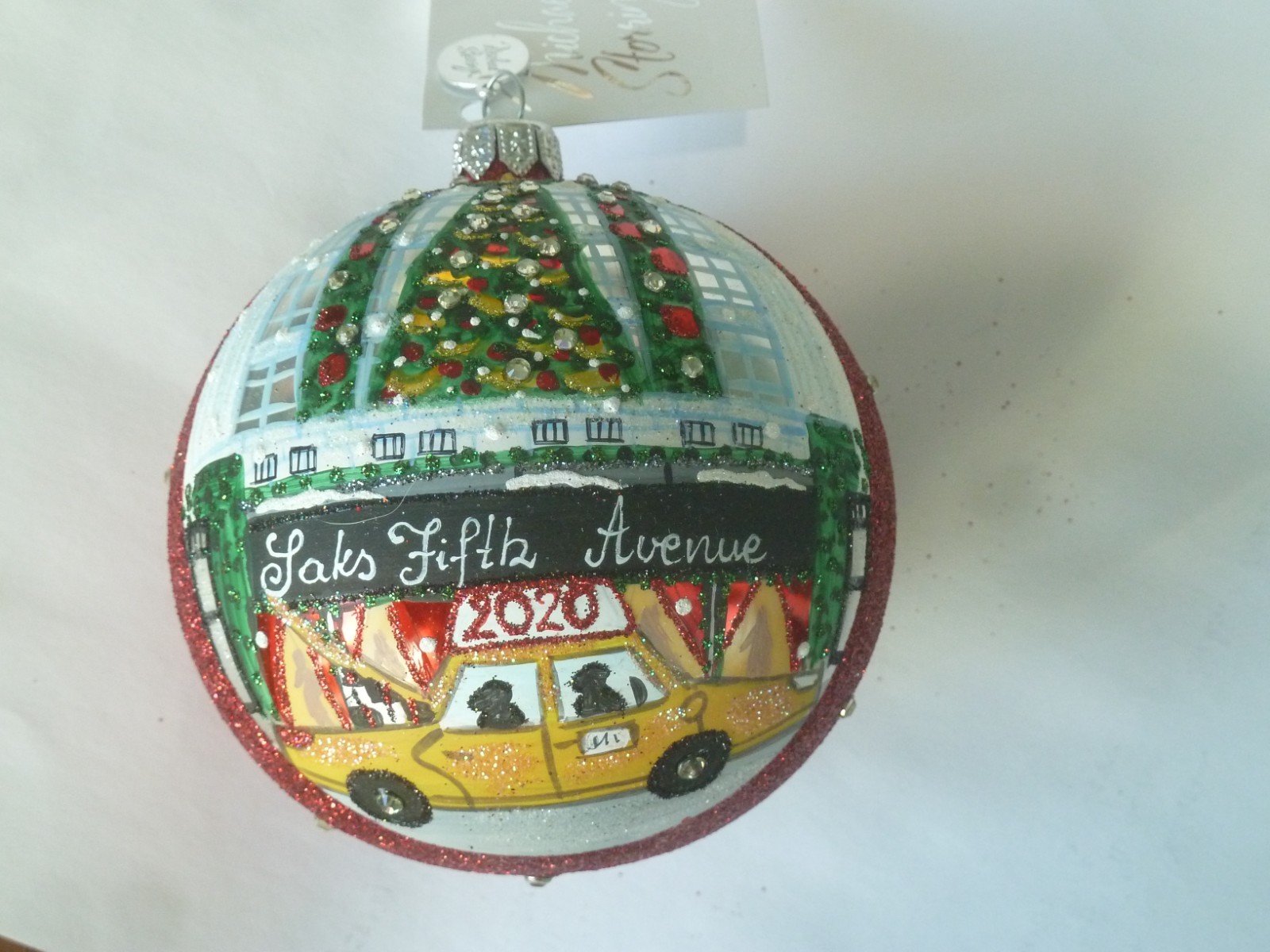Michael Storrings 2020 Saks Fifth Avenue Ornament NYC