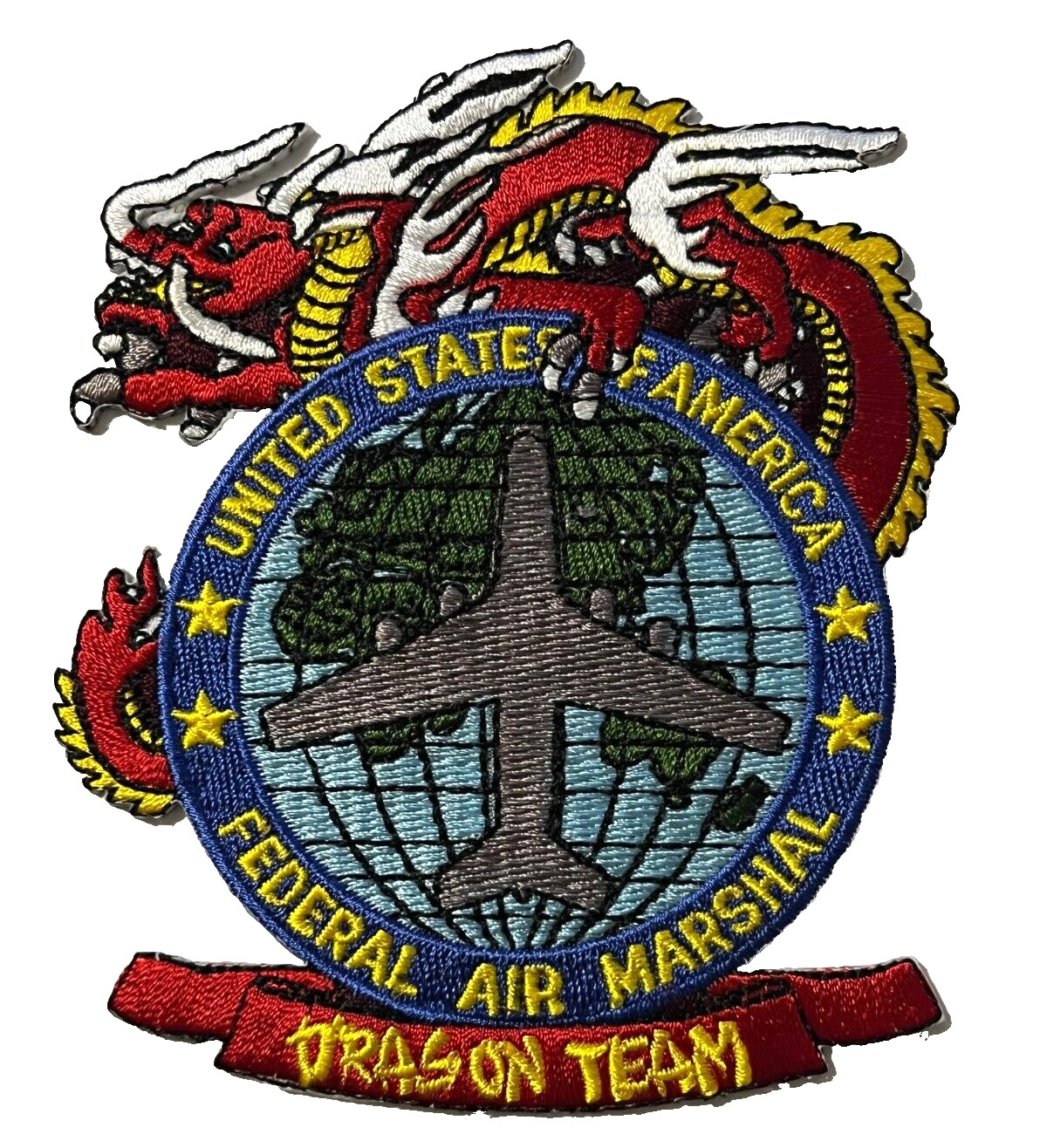 US FEDERAL AIR MARSHAL DRAGON TEAM PATCH (PD11) SSI