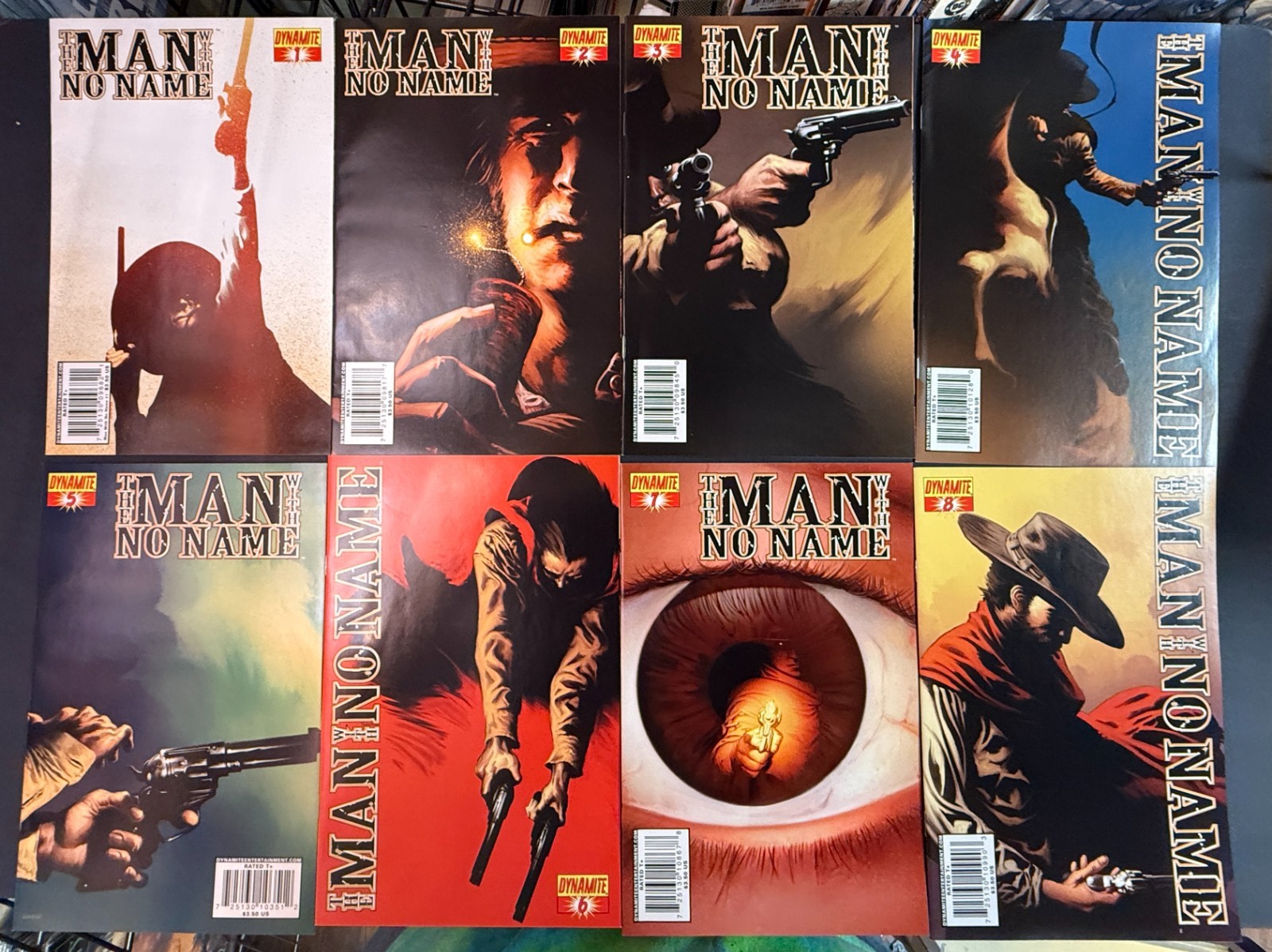 Man With No Name (2008) #1-11 Complete Run Dynamite Comics VF-VF/NM