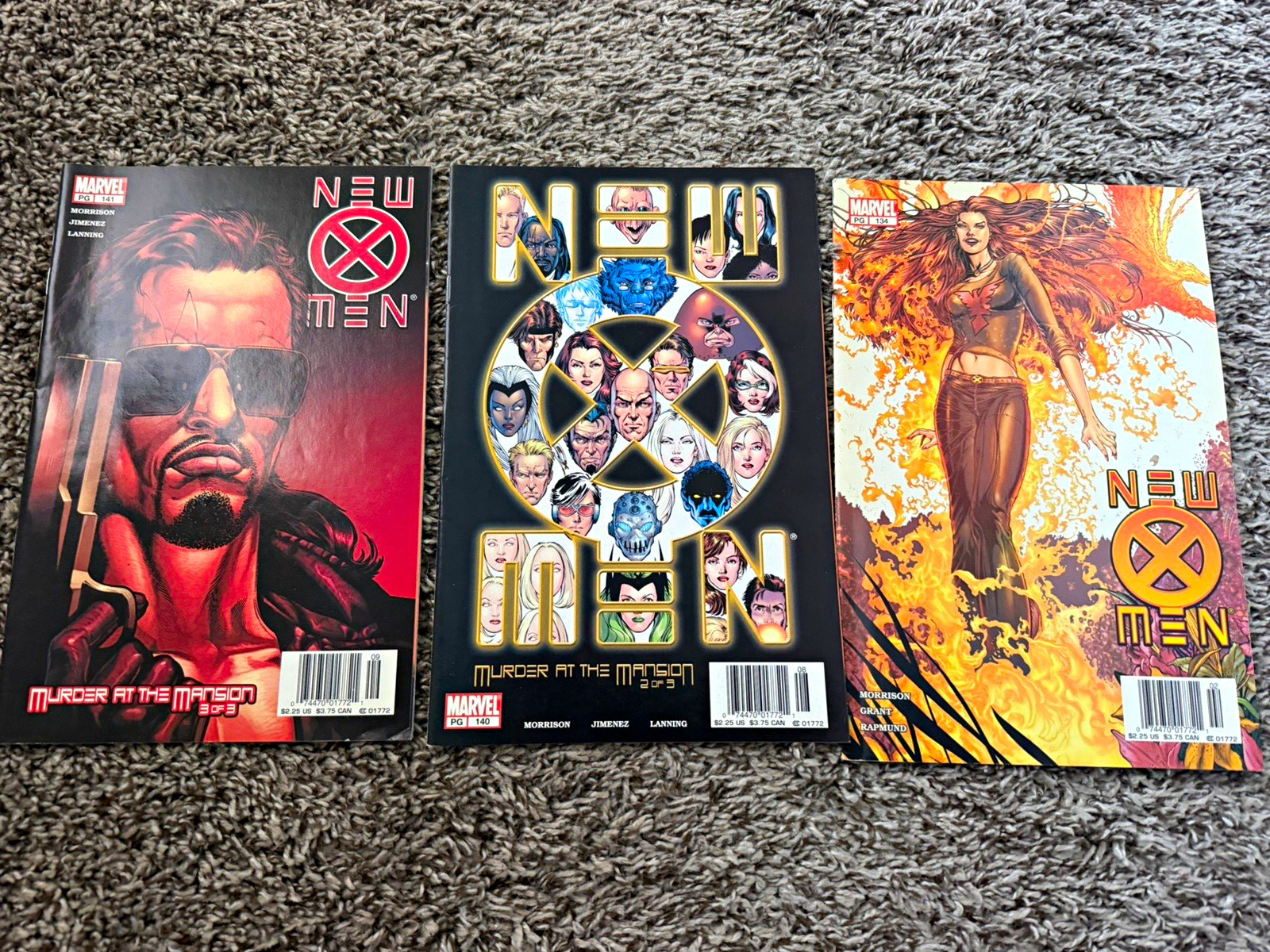 Marvel Comics New X-Men #139 2003 X-Men Chris Claremont Frank Quitely Lot
