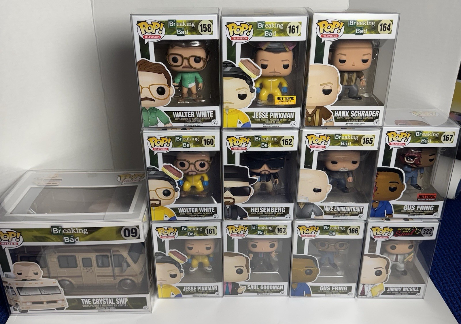 Funko Pop Television - Breaking Bad & Better Call Saul - Lot of 12 (Vaulted)