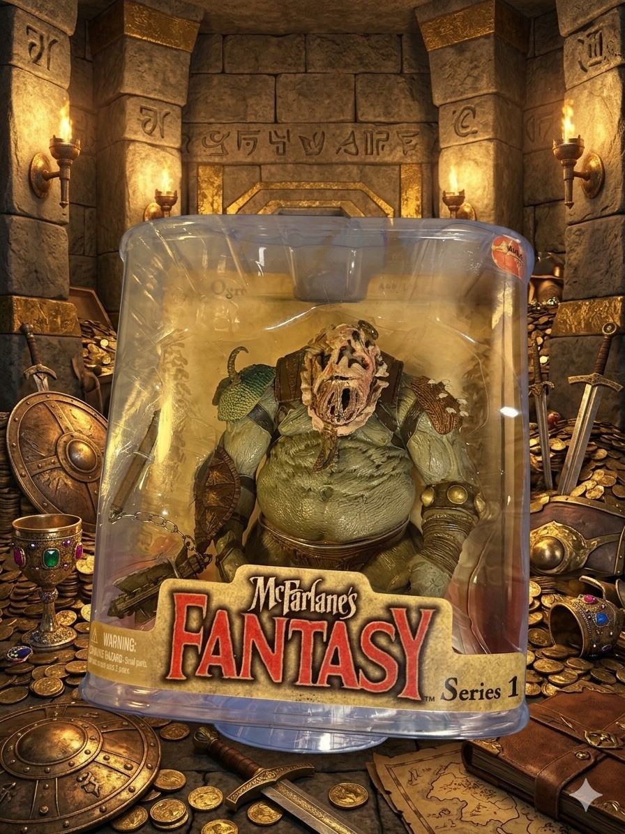 2008 McFarlane’s FANTASY Series 1 🔥 OGRE Guard Class 🔥 6” AF ~UNOPENED~ NOS 👀