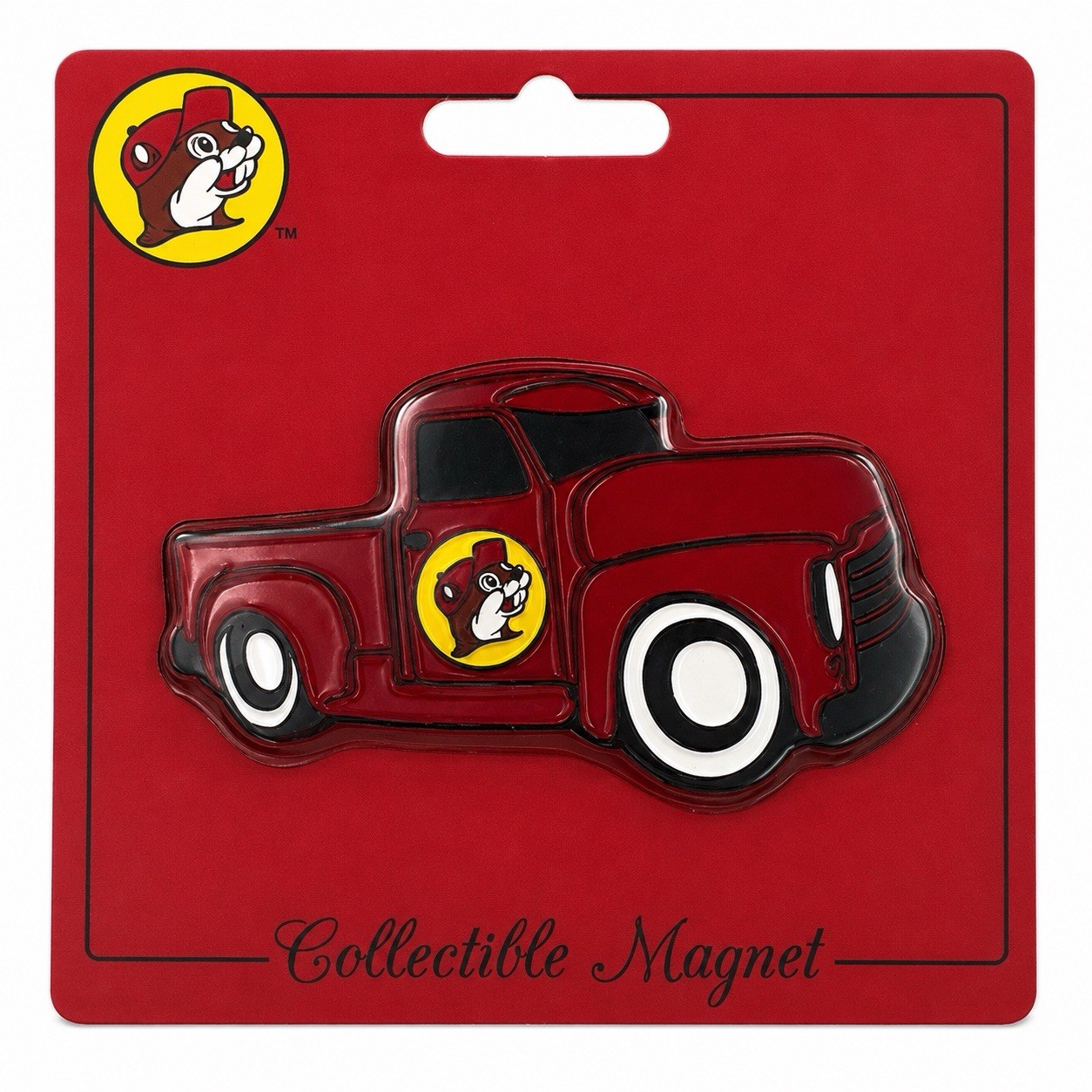 BUC-EE\'S Truck Magnet Enamel Beaver Buc-ee\'s Souvenir Convenience Gas Store