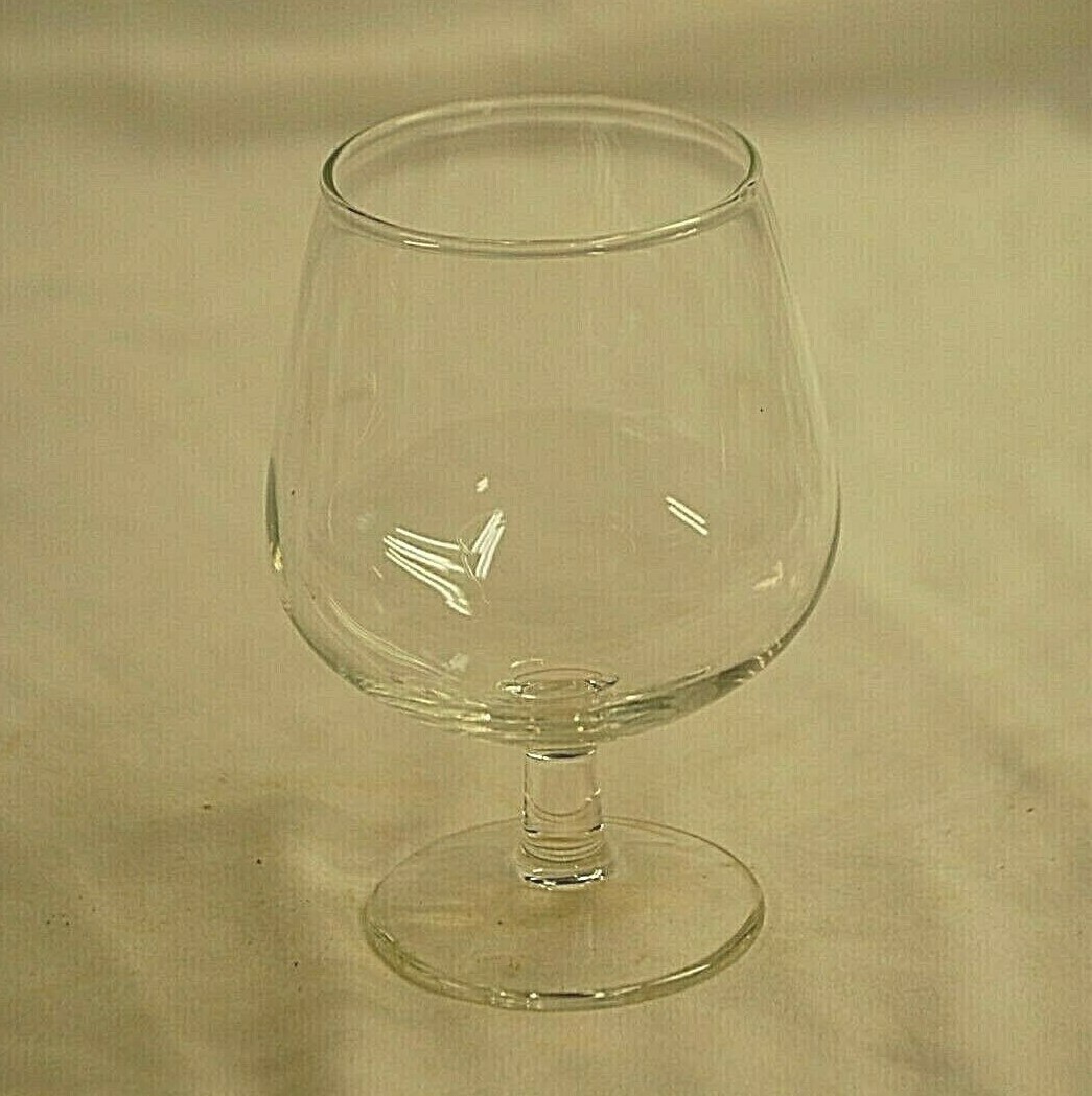 Clear Glass Brandy Cognac Snifter Bar Ware Barware 6\