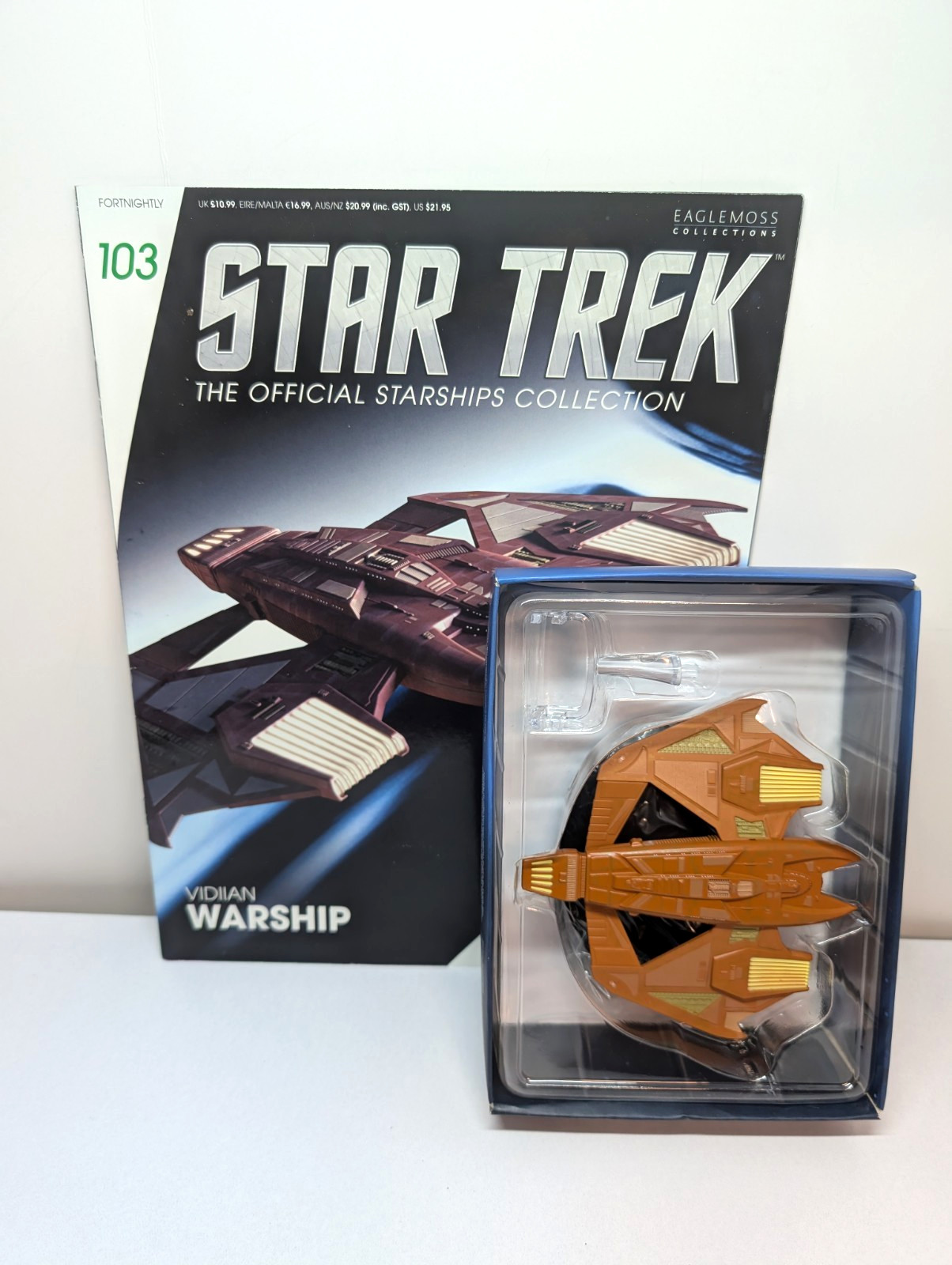 Vidiian Warship Eaglemoss Star Trek Starships Collection #103